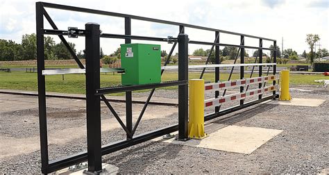 impact tested gates|crash rated swing gate systems.